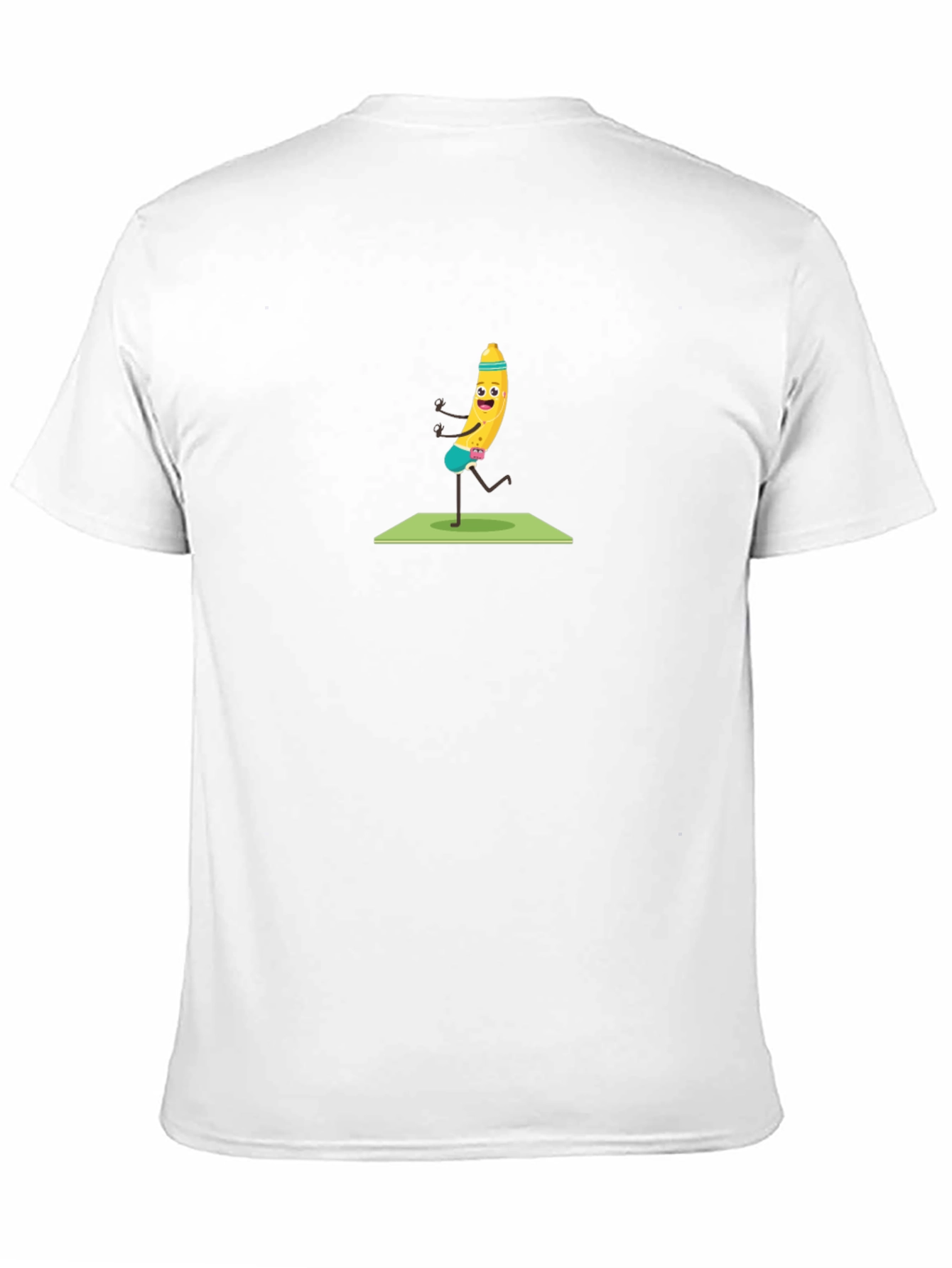 Funny Banana Yoga T-Shirt - Black