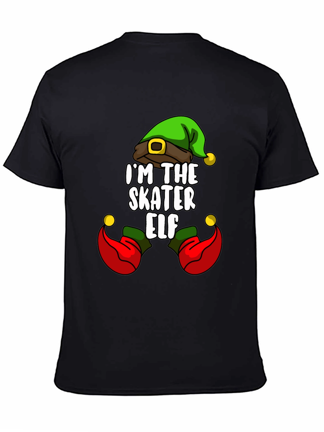 Im The Skater Elf Christmas T-Shirt