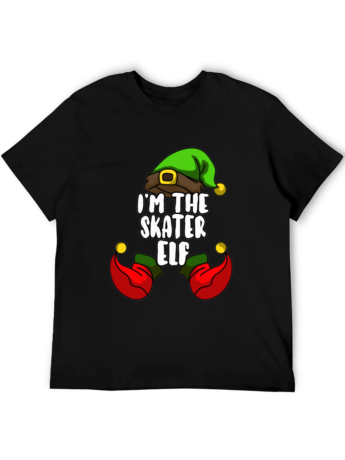 Im The Skater Elf Christmas T-Shirt