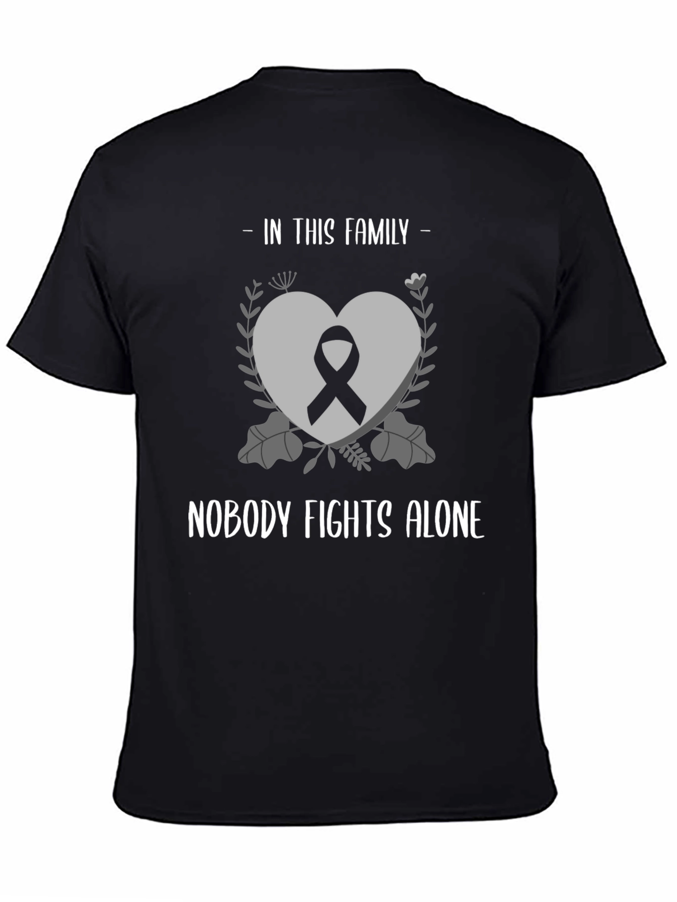 In This Family Nobody Fights Alone T-Shirt
