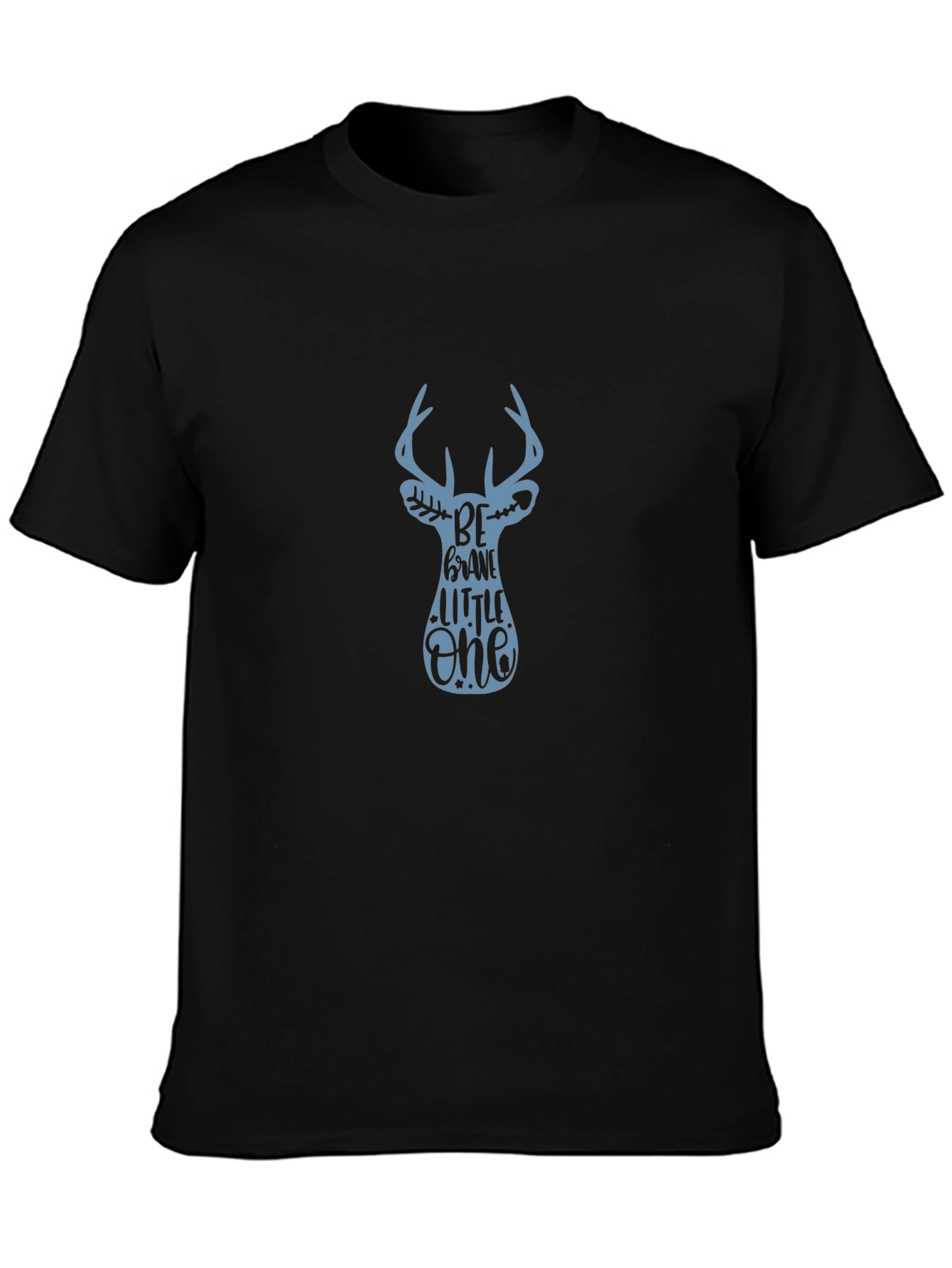 Be Brave Little One Deer Graphic T-Shirt