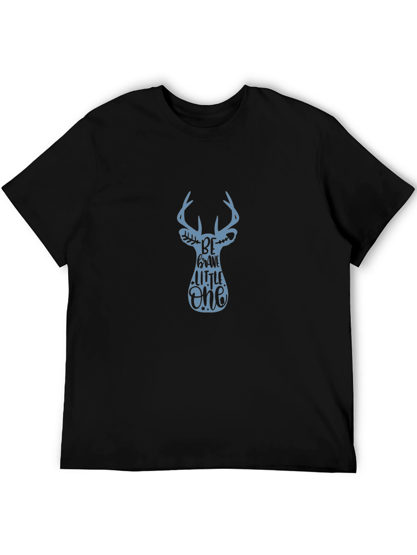 Be Brave Little One Deer Graphic T-Shirt
