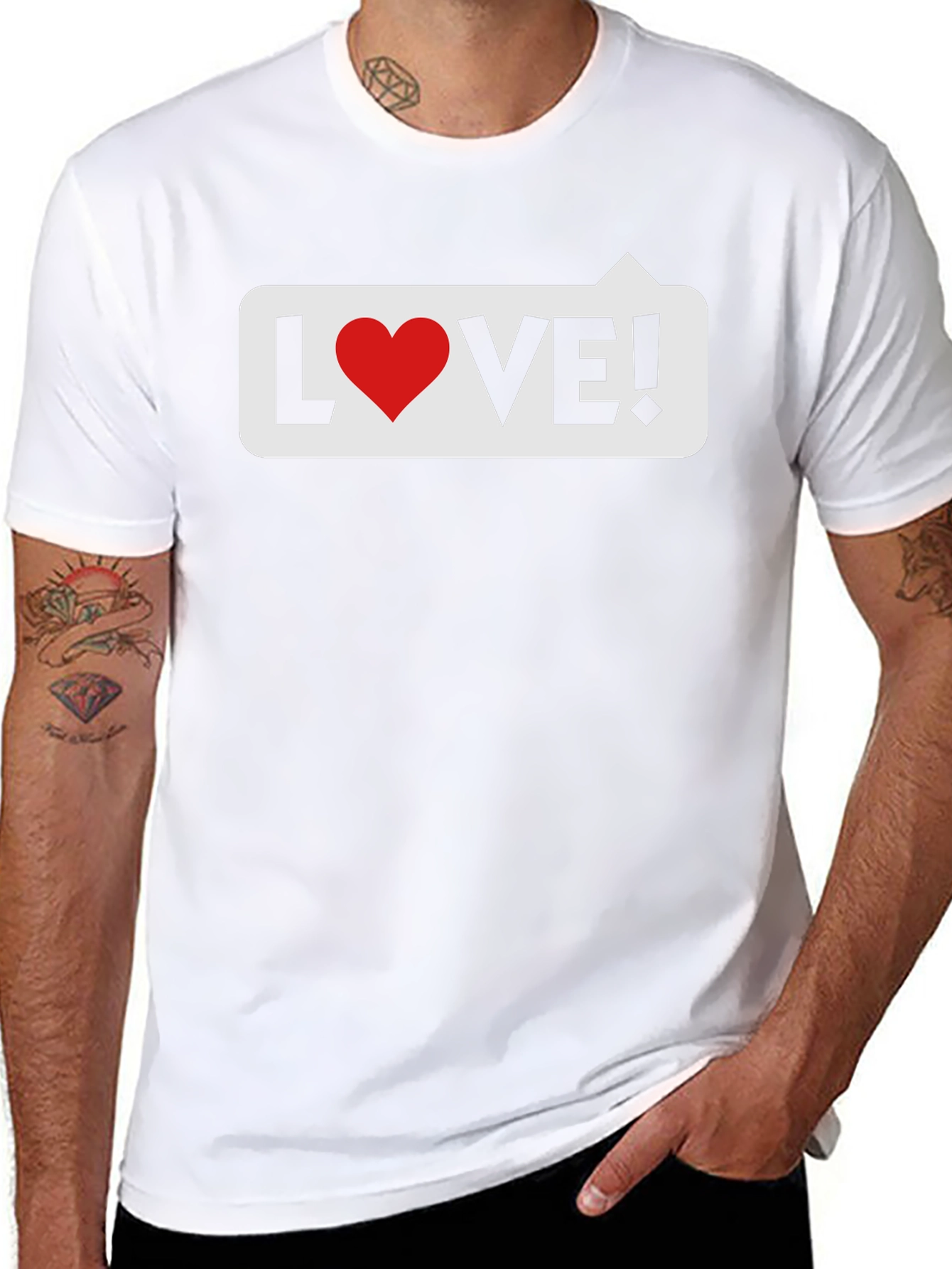 Love T-Shirt - Heart Design