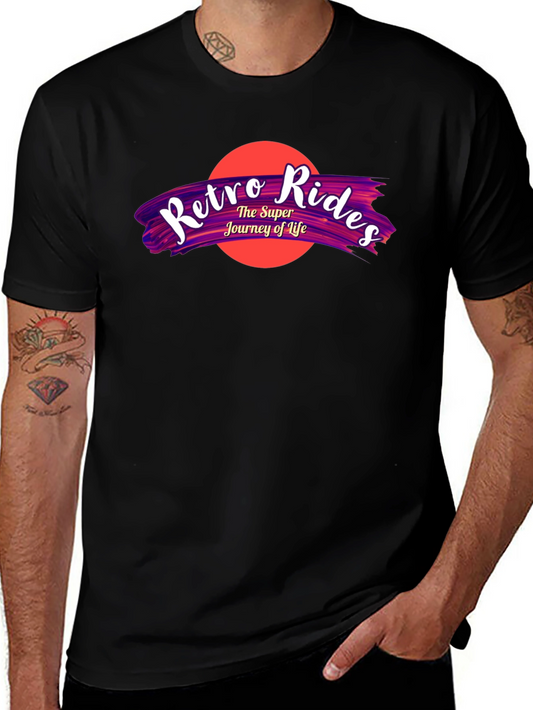 Retro Rides Graphic Tee - Super Journey of Life T-Shirt