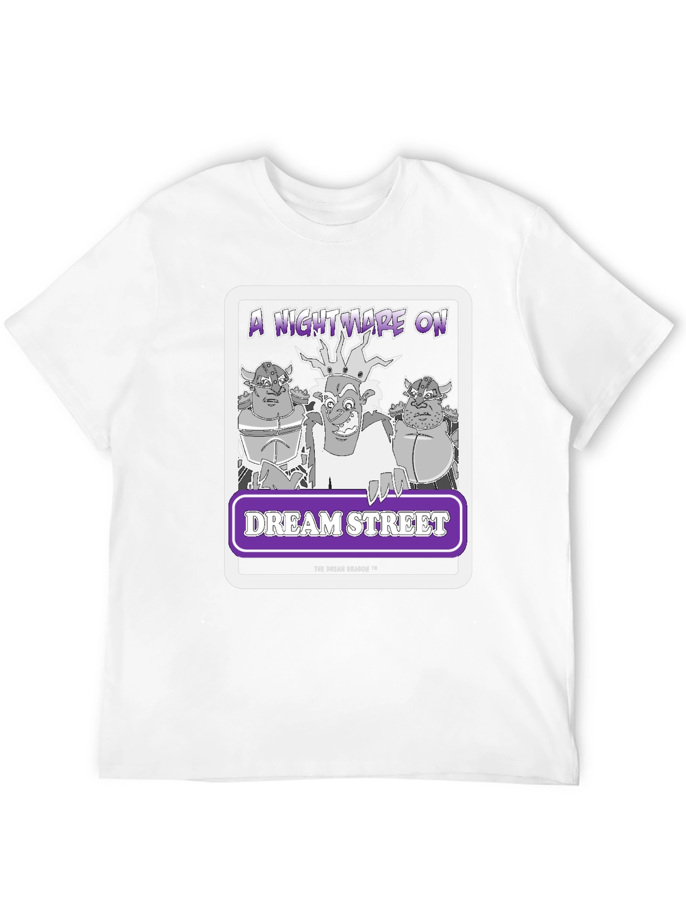 A Nightmare On Dream Street Black T-Shirt