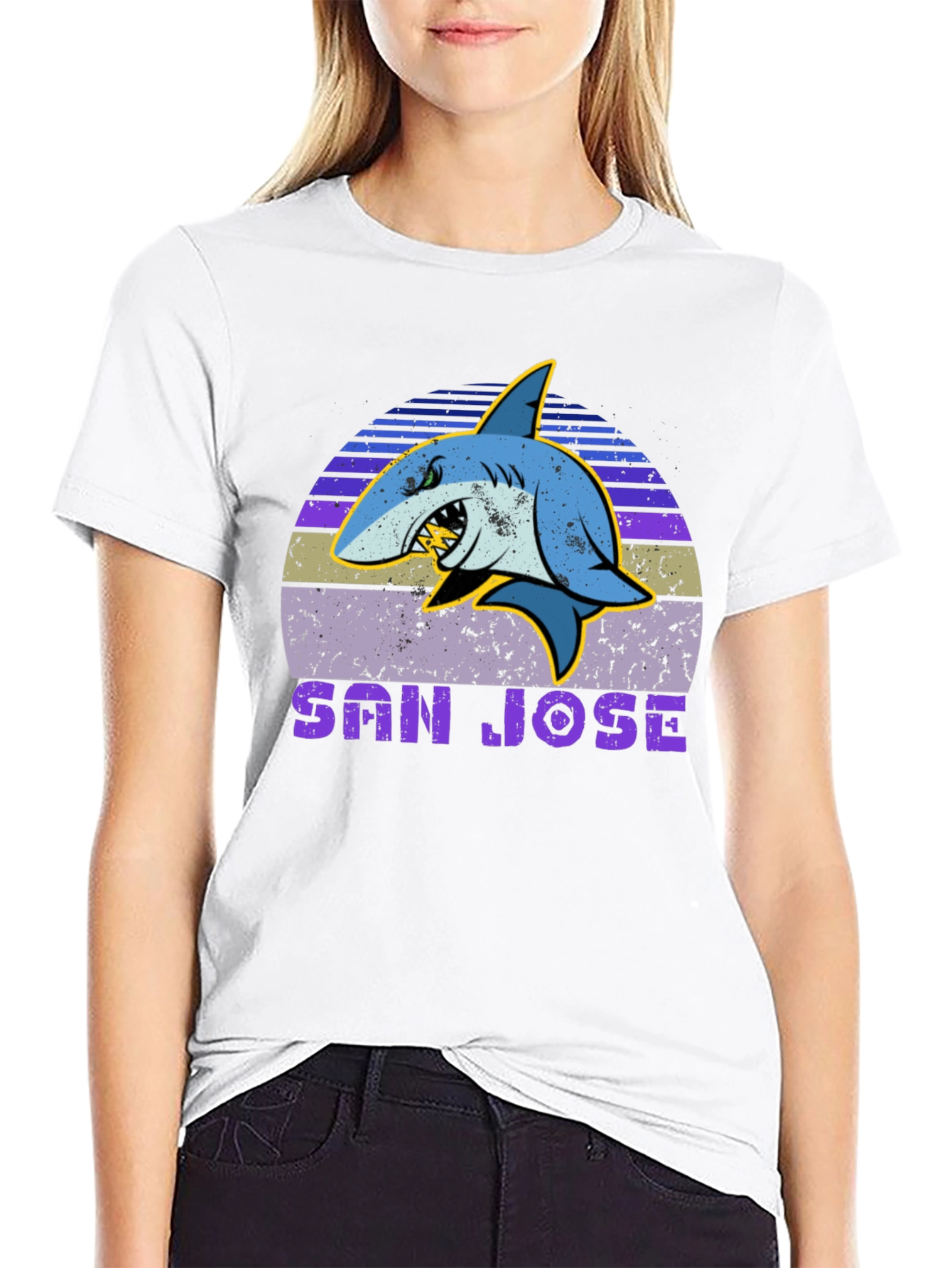 San Jose Shark Graphic T-Shirt