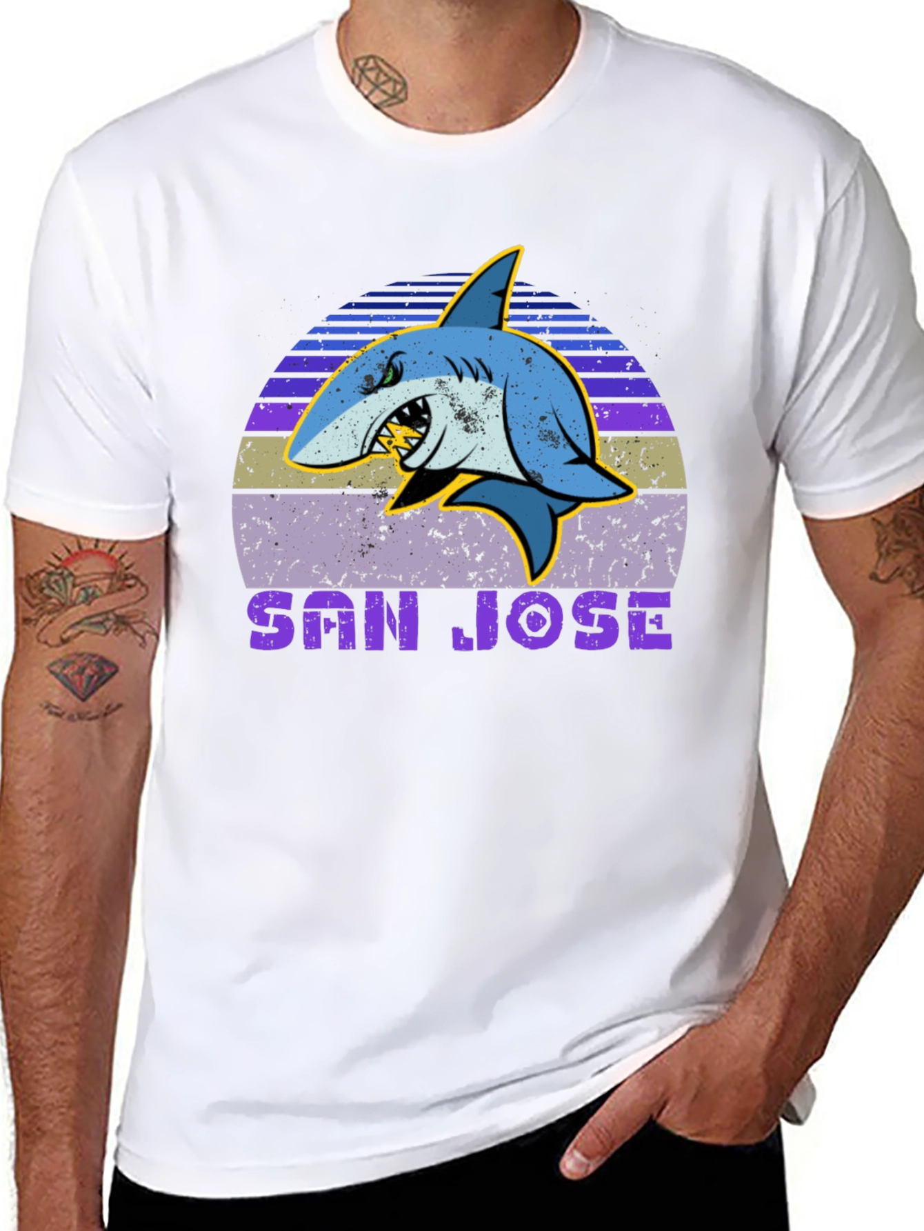 San Jose Shark Graphic T-Shirt