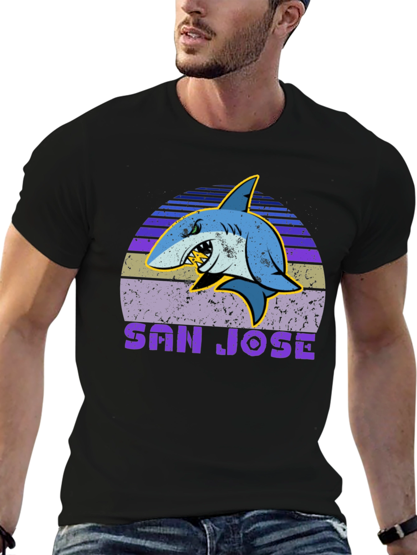 San Jose Shark Graphic T-Shirt