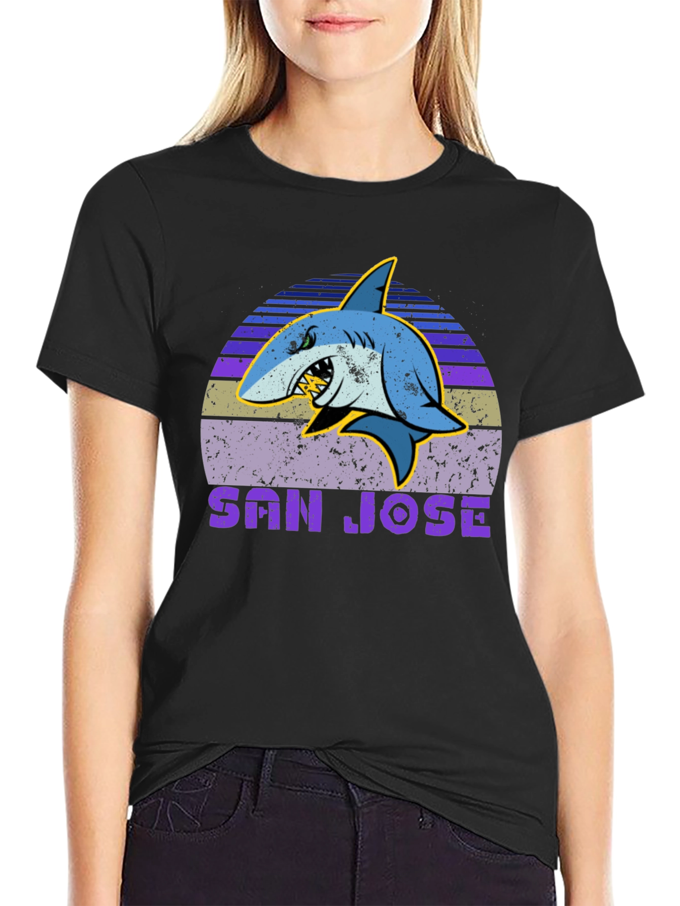 San Jose Shark Graphic T-Shirt