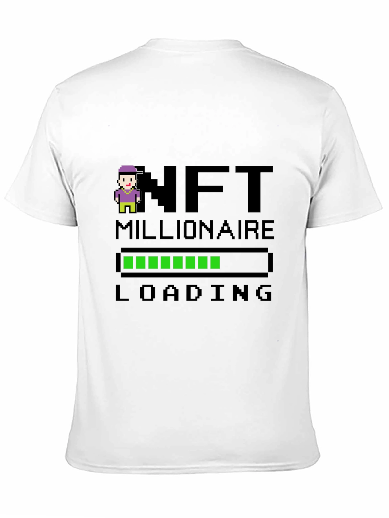 NFT Millionaire Loading Black T-Shirt