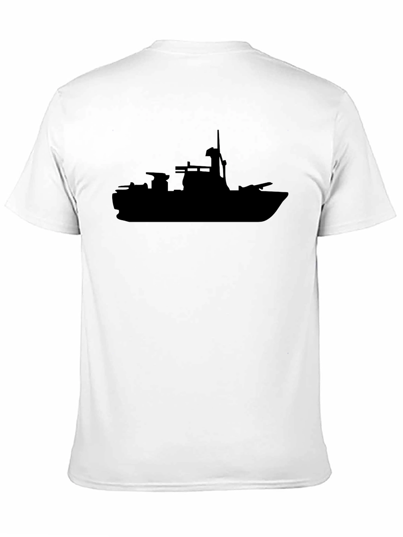 Black Battleship Graphic Tee - Mens