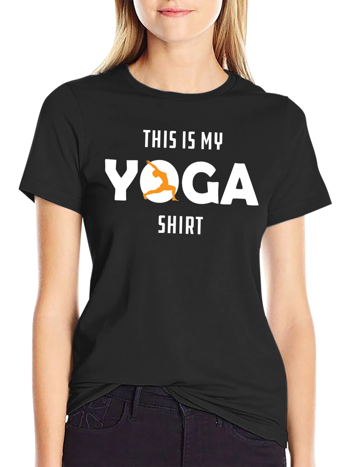 Yoga Shirt - Mens Black T-Shirt