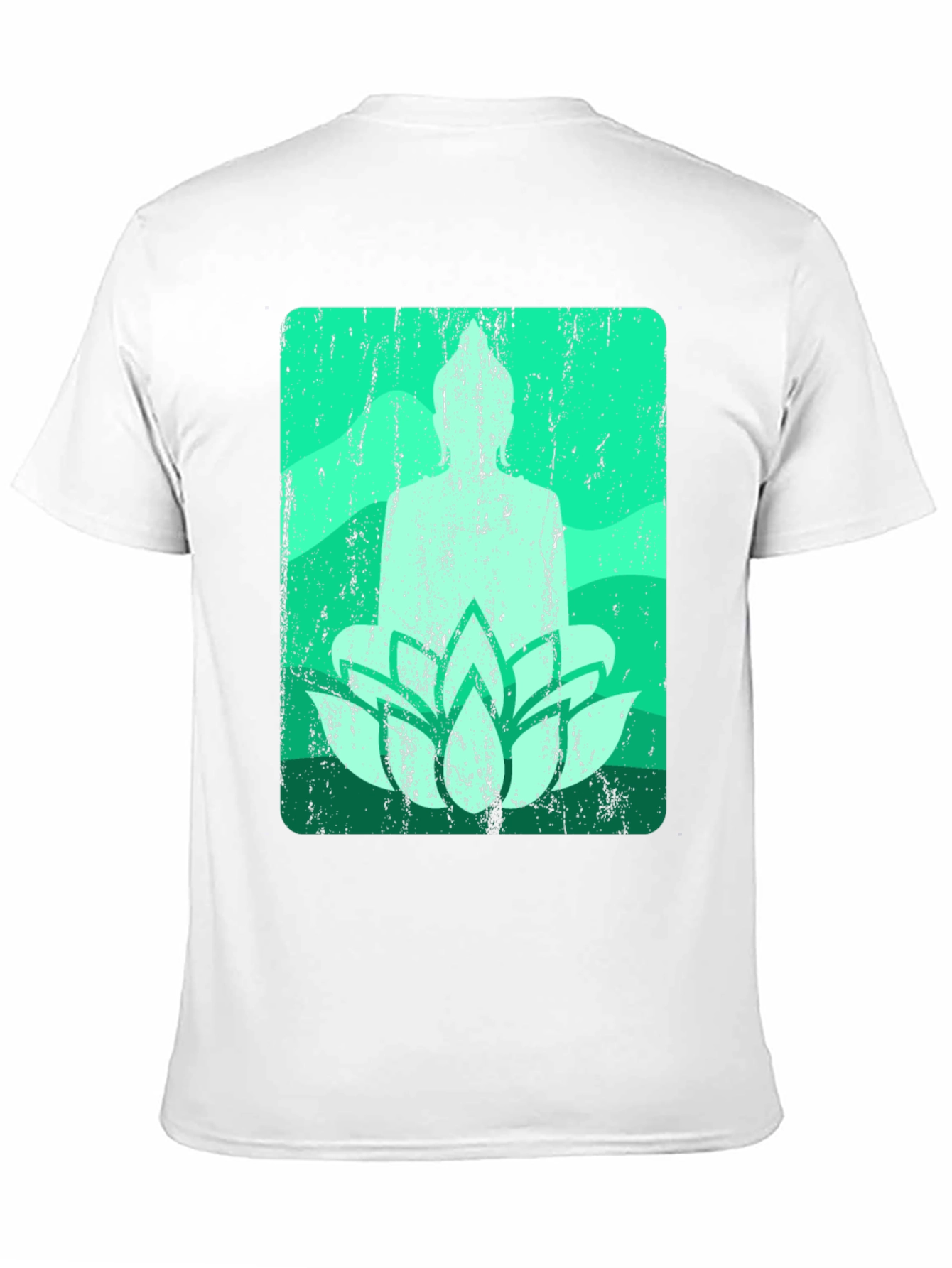 Buddha Lotus Graphic T-Shirt