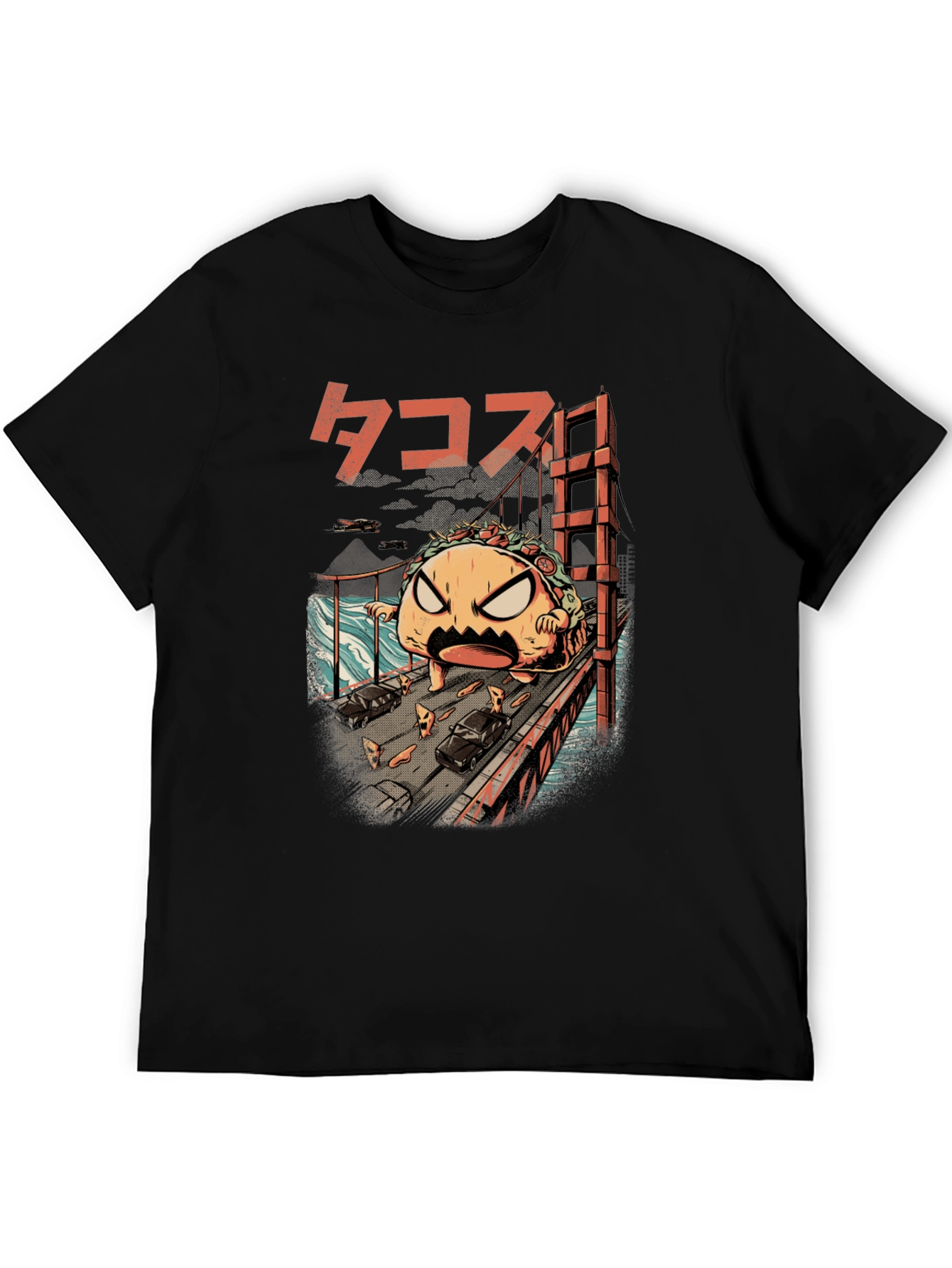 Taco Monster Graphic T-Shirt