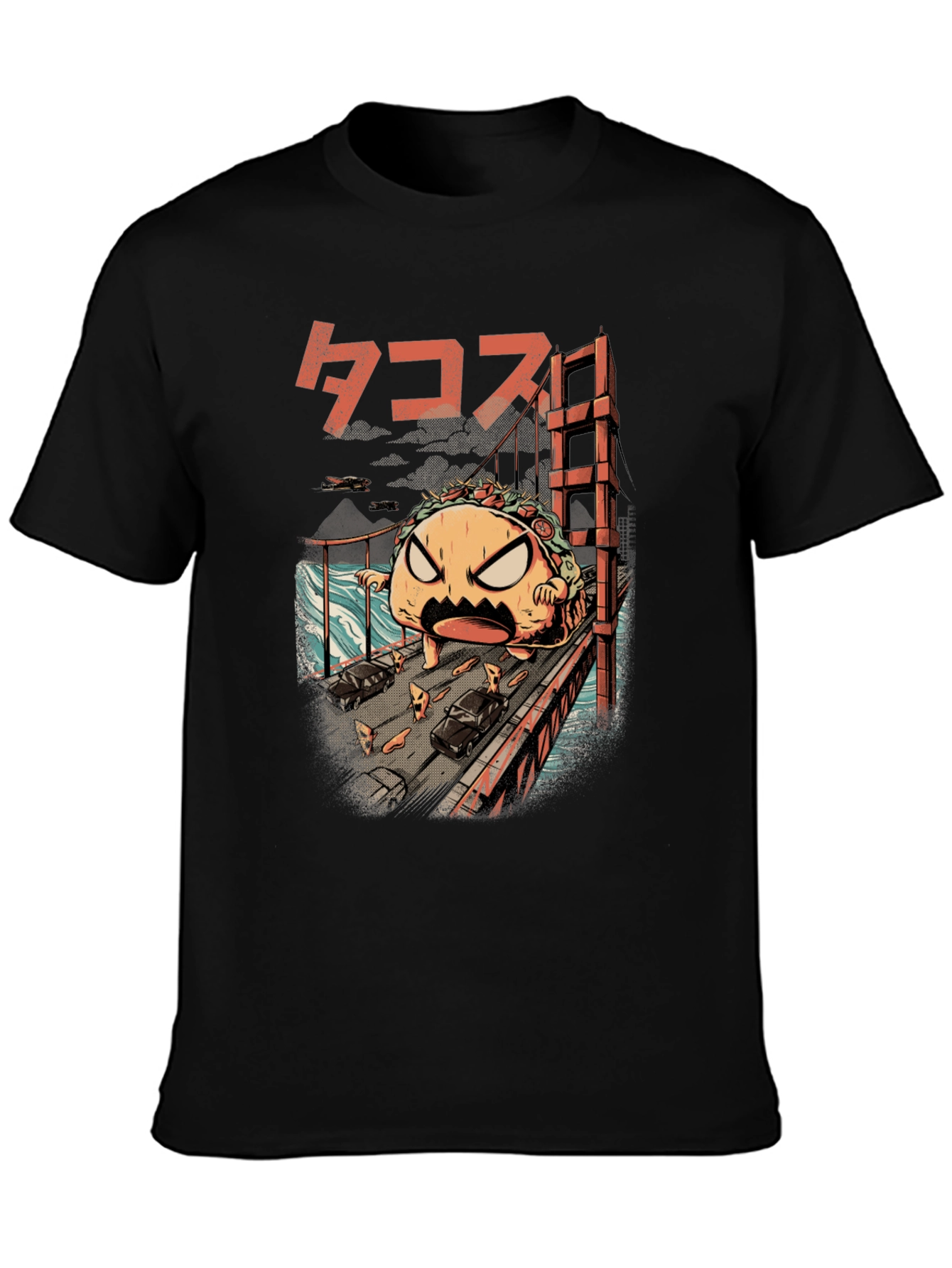 Taco Monster Graphic T-Shirt