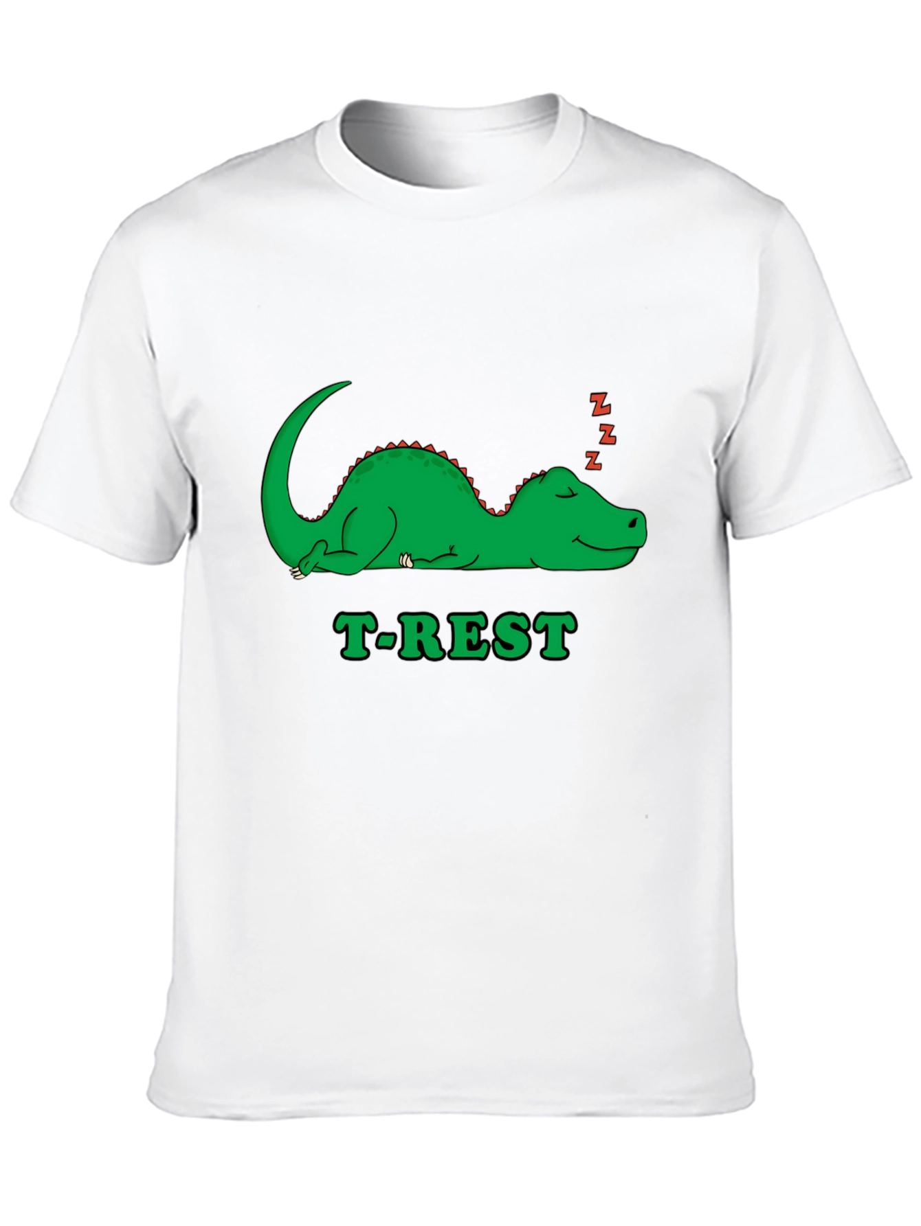 T-Rest Dinosaur Black T-Shirt