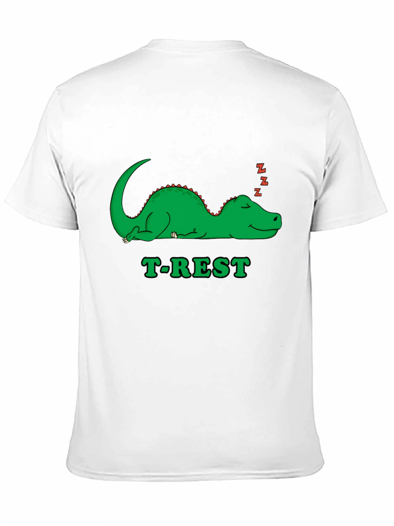 T-Rest Dinosaur Black T-Shirt