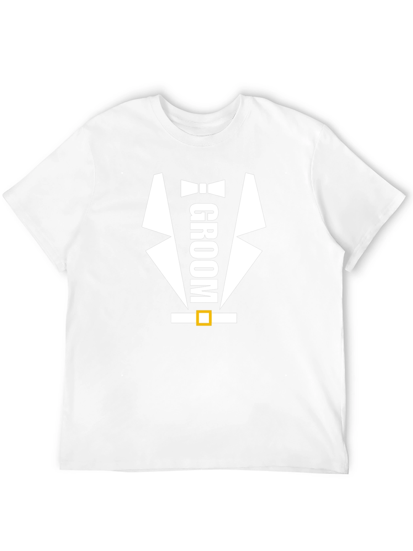 Groom Tuxedo T-Shirt Funny Wedding Party Tee