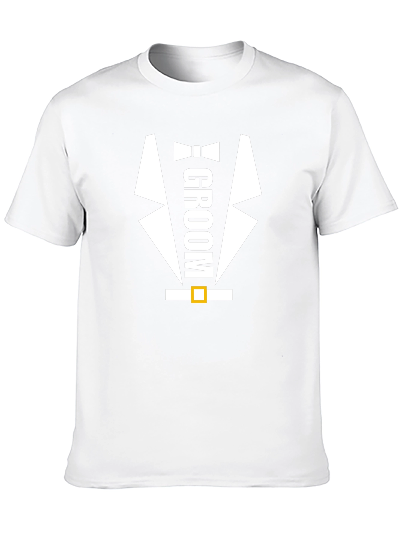 Groom Tuxedo T-Shirt Funny Wedding Party Tee