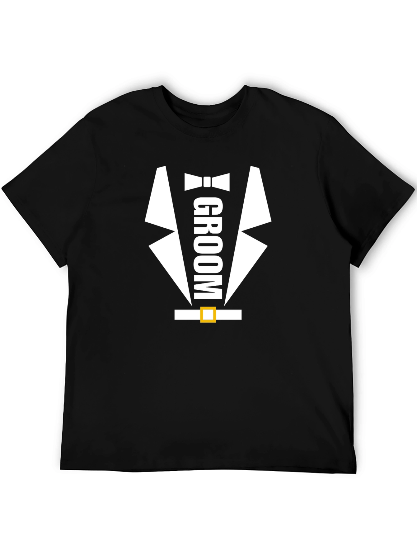 Groom Tuxedo T-Shirt Funny Wedding Party Tee