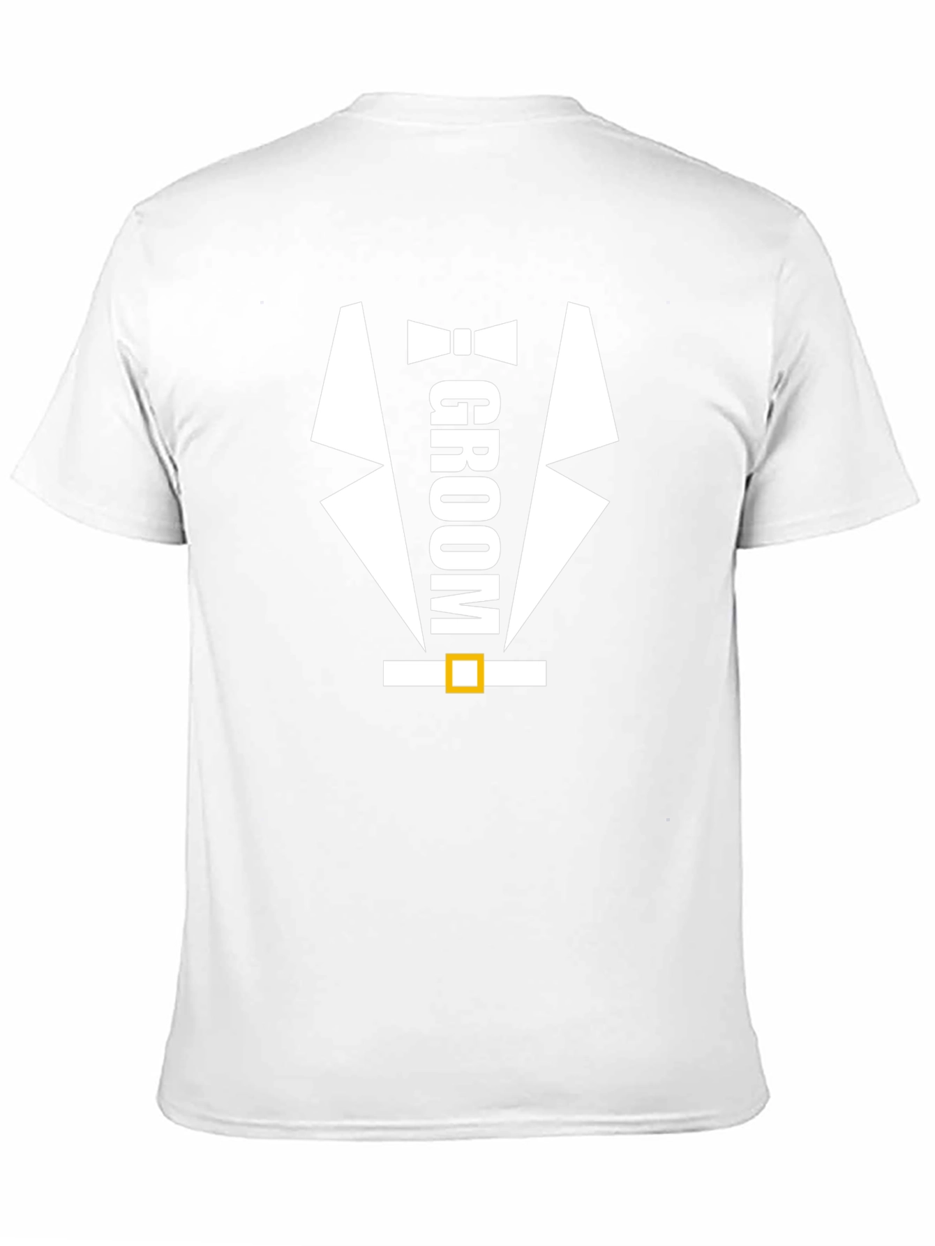 Groom Tuxedo T-Shirt Funny Wedding Party Tee