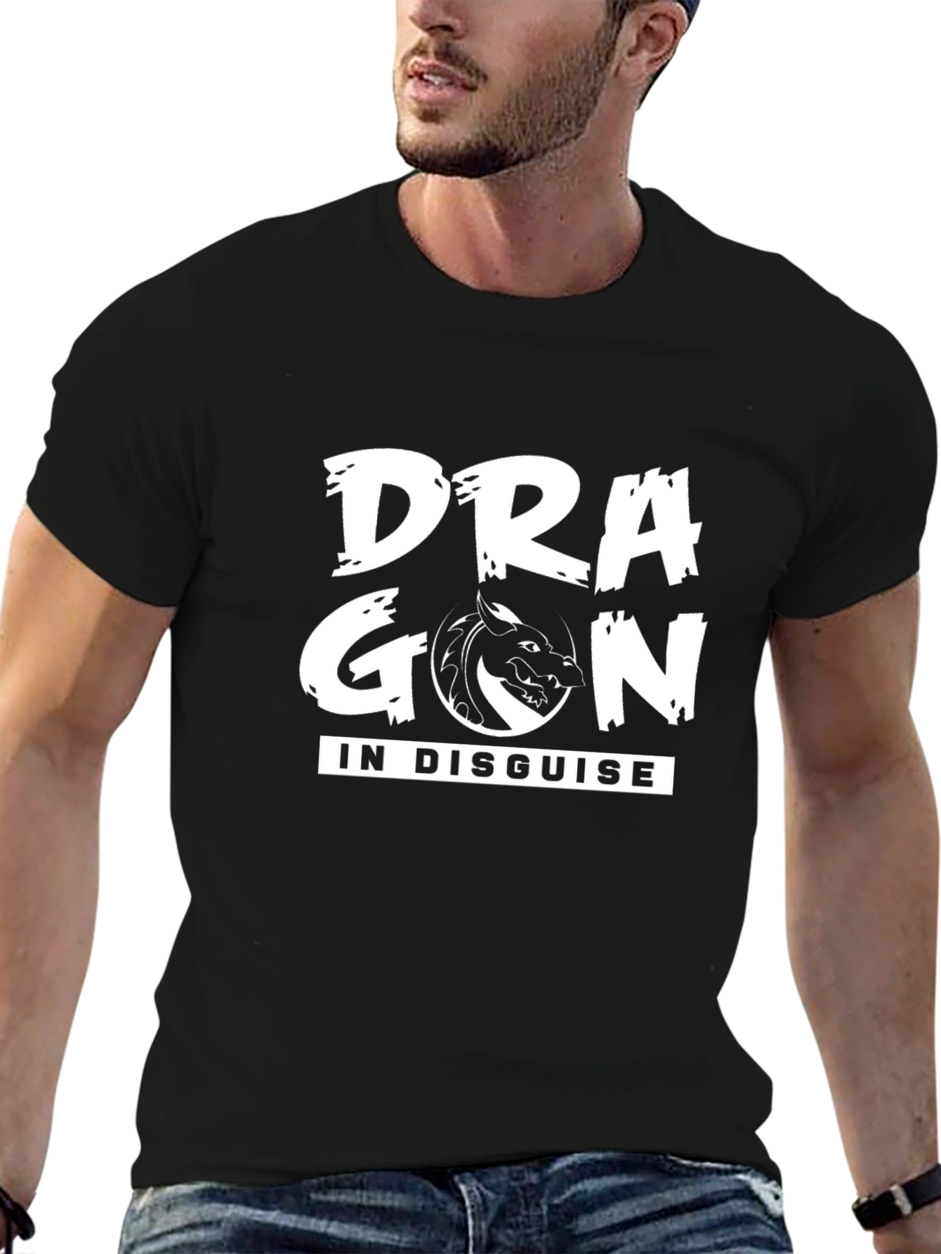 Dragon in Disguise Graphic T-Shirt