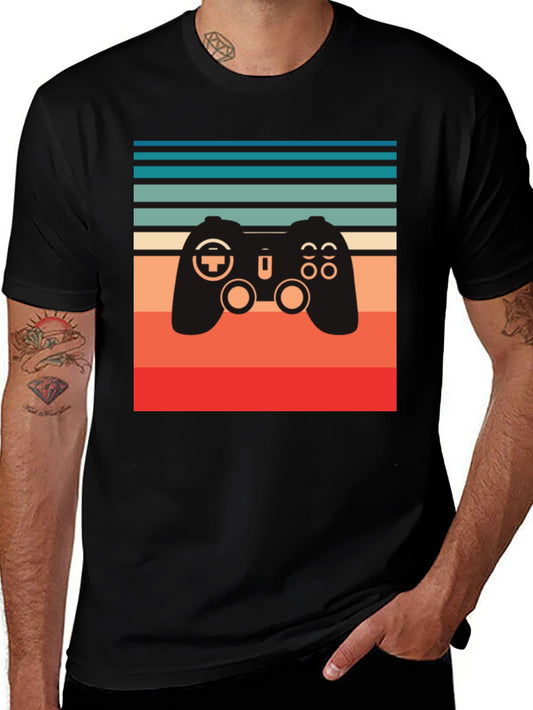 Retro Gamer T-Shirt - Vintage Style Console Controller Design