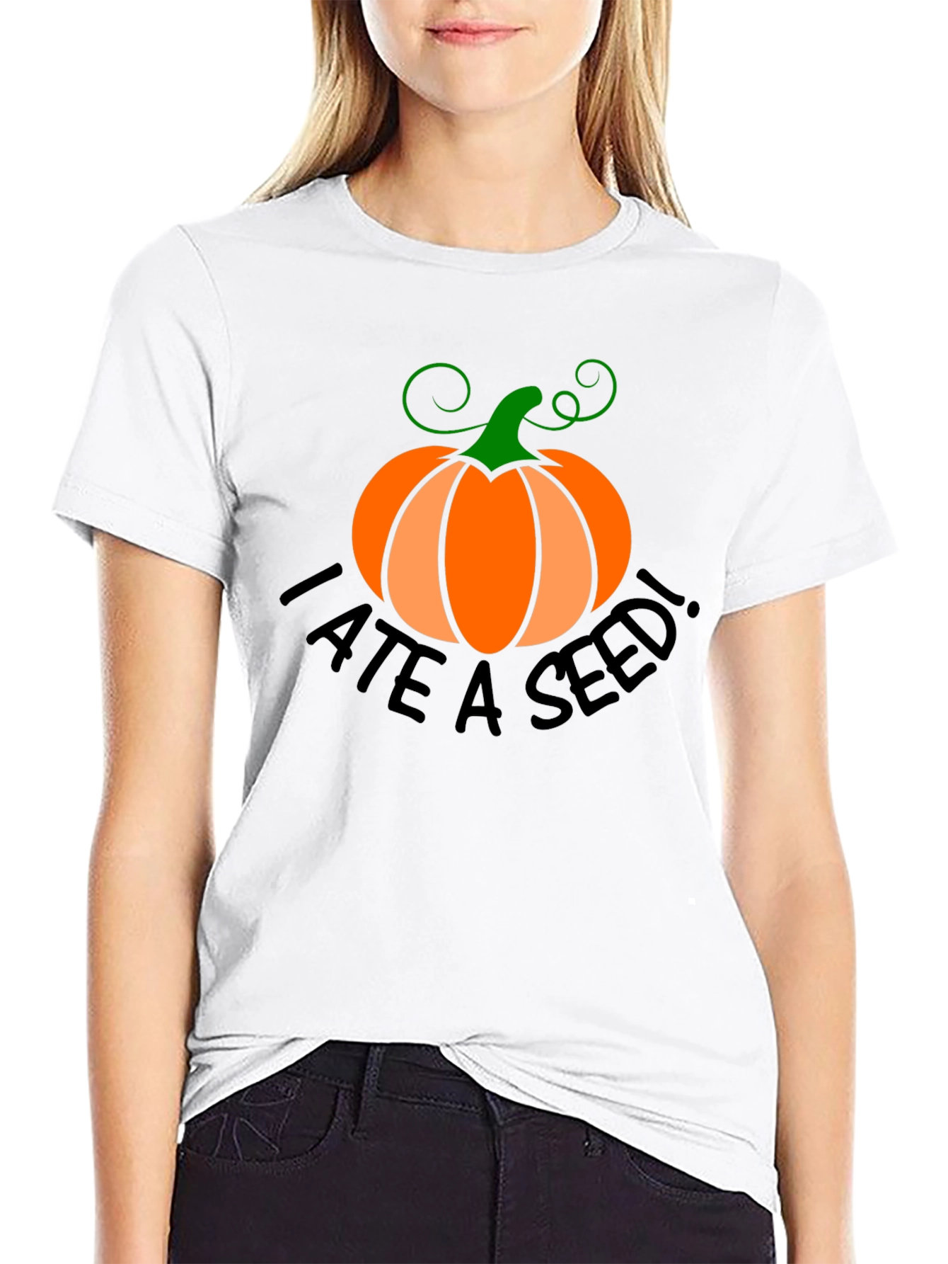 I Ate A Seed! Pumpkin Halloween T-Shirt