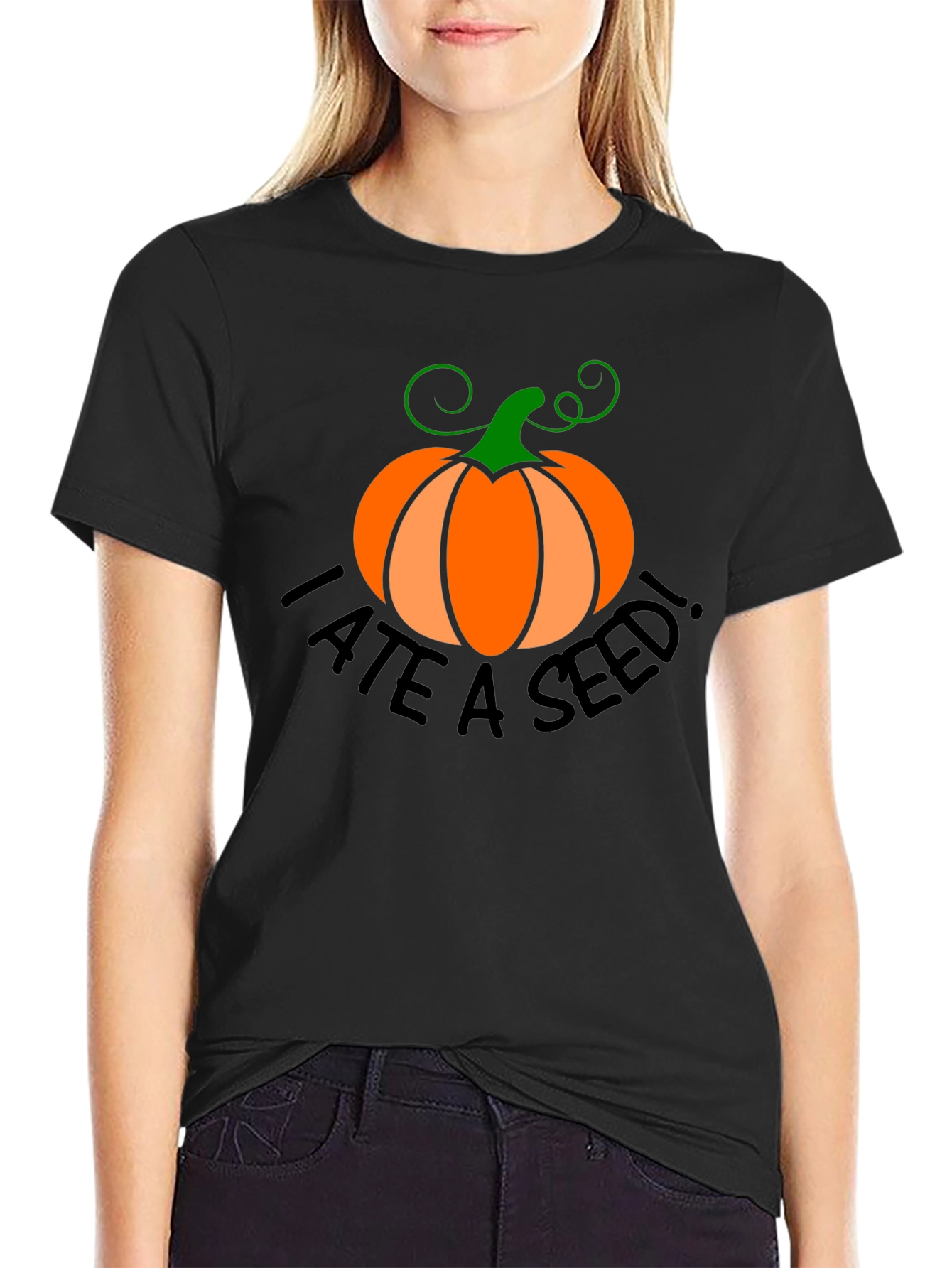 I Ate A Seed! Pumpkin Halloween T-Shirt