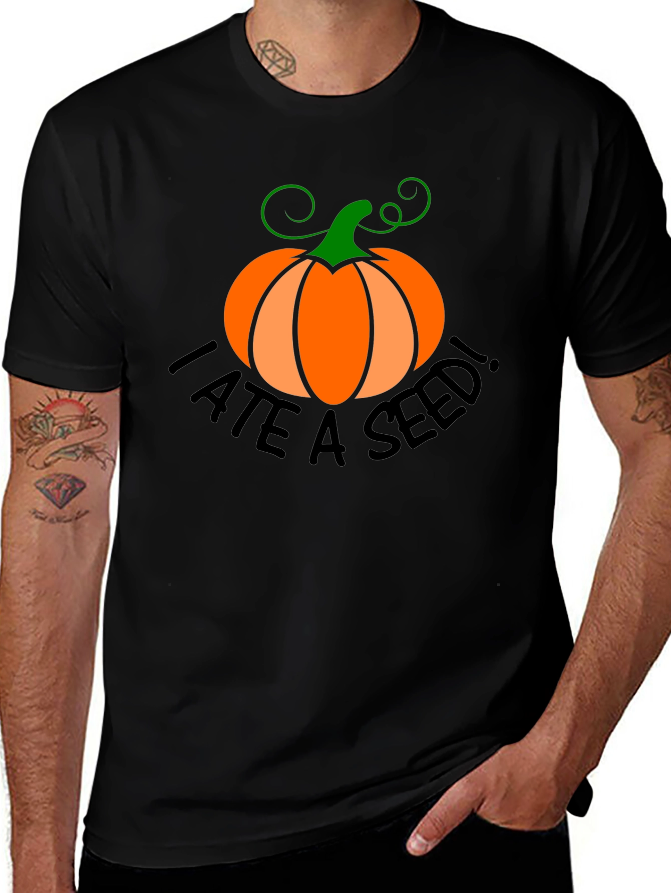 I Ate A Seed! Pumpkin Halloween T-Shirt