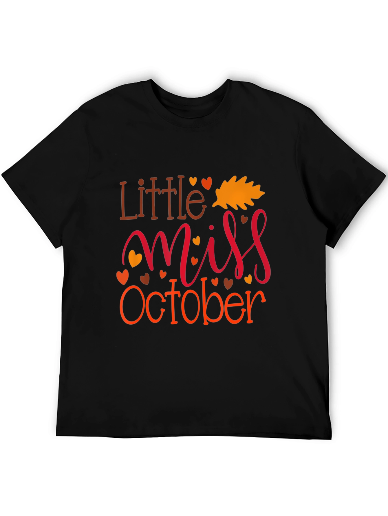 Little Miss October Graphic Tee