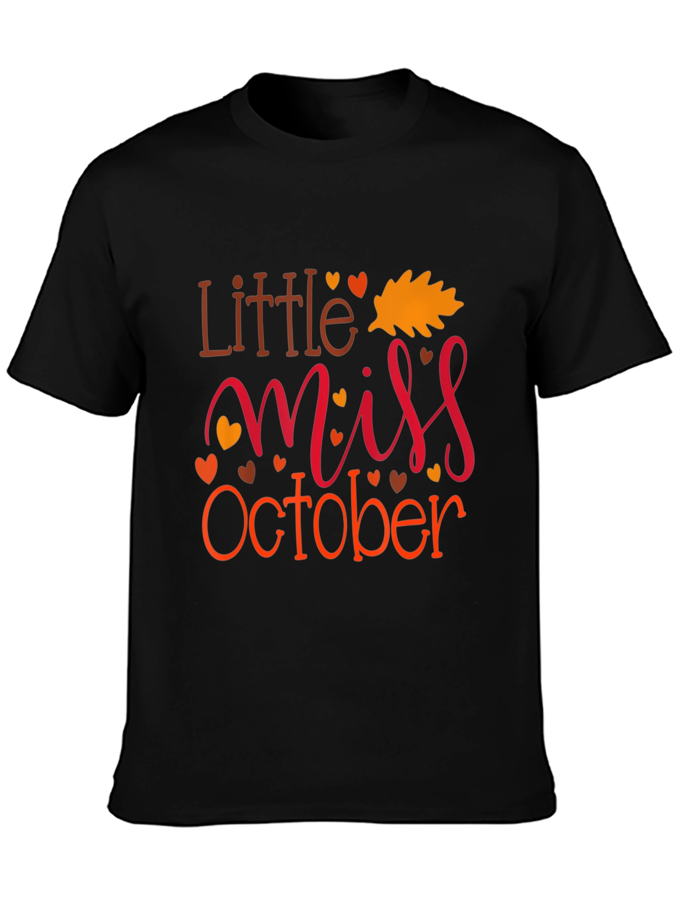 Little Miss October Graphic Tee