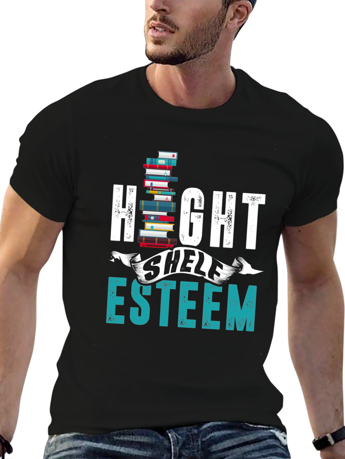 High Shelf Esteem T-Shirt - Book Lover Tee