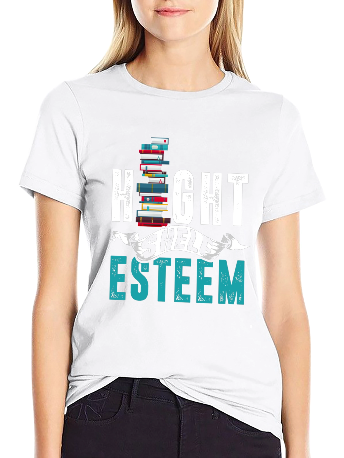 High Shelf Esteem T-Shirt - Book Lover Tee