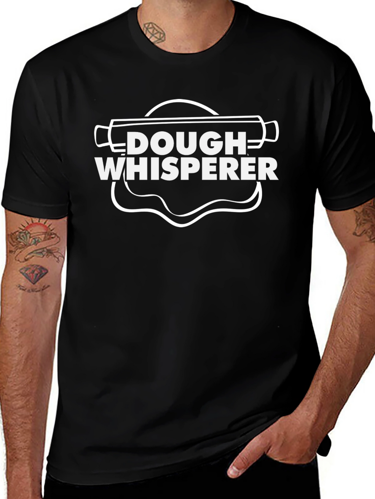 Dough Whisperer Funny Baking T-Shirt