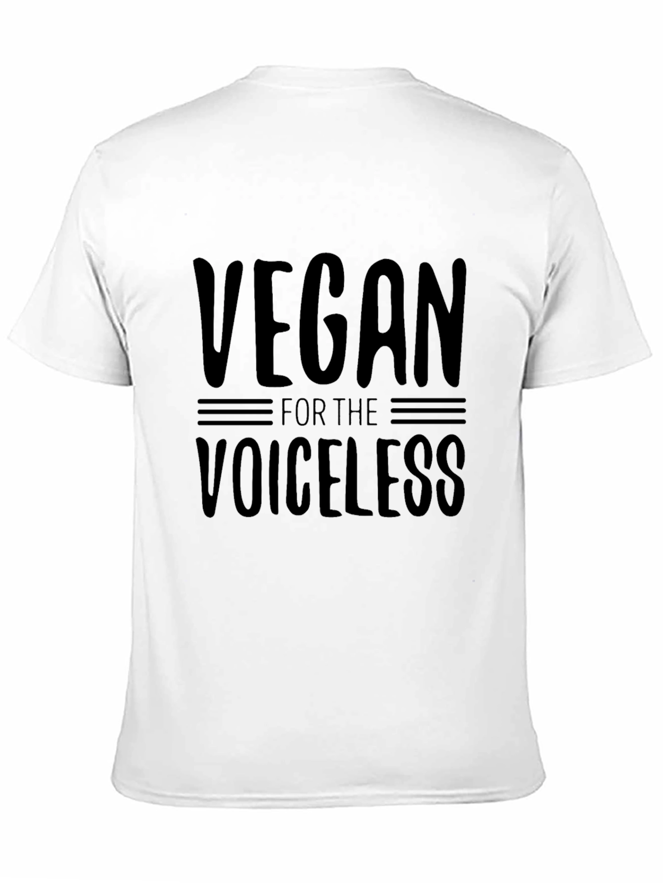 Vegan for the Voiceless Graphic Tee - Unisex