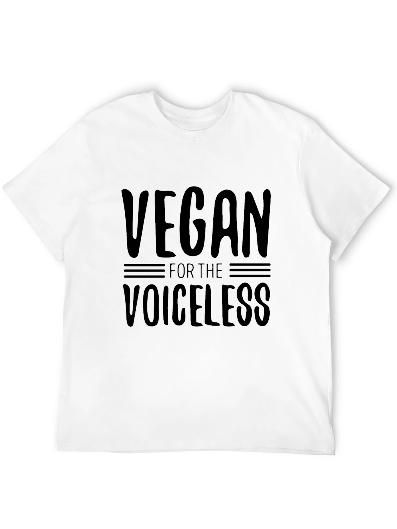 Vegan for the Voiceless Graphic Tee - Unisex