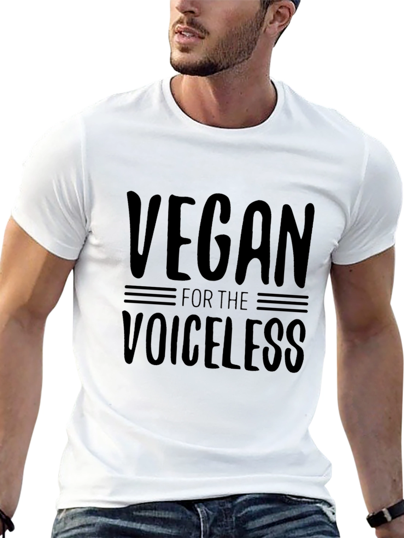 Vegan for the Voiceless Graphic Tee - Unisex