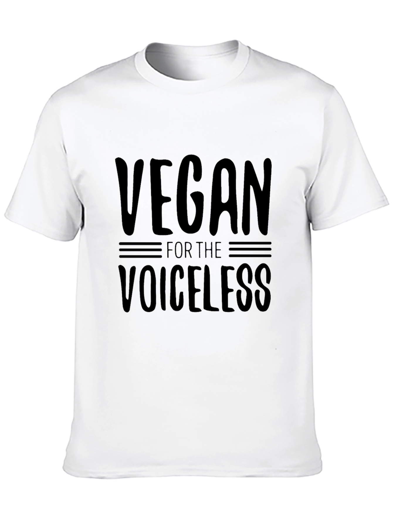 Vegan for the Voiceless Graphic Tee - Unisex