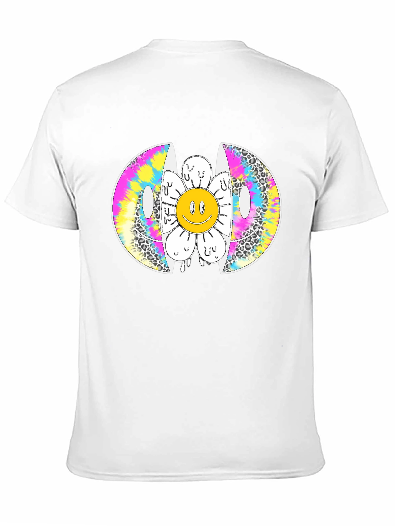 Melting Smiley Face Graphic Tee