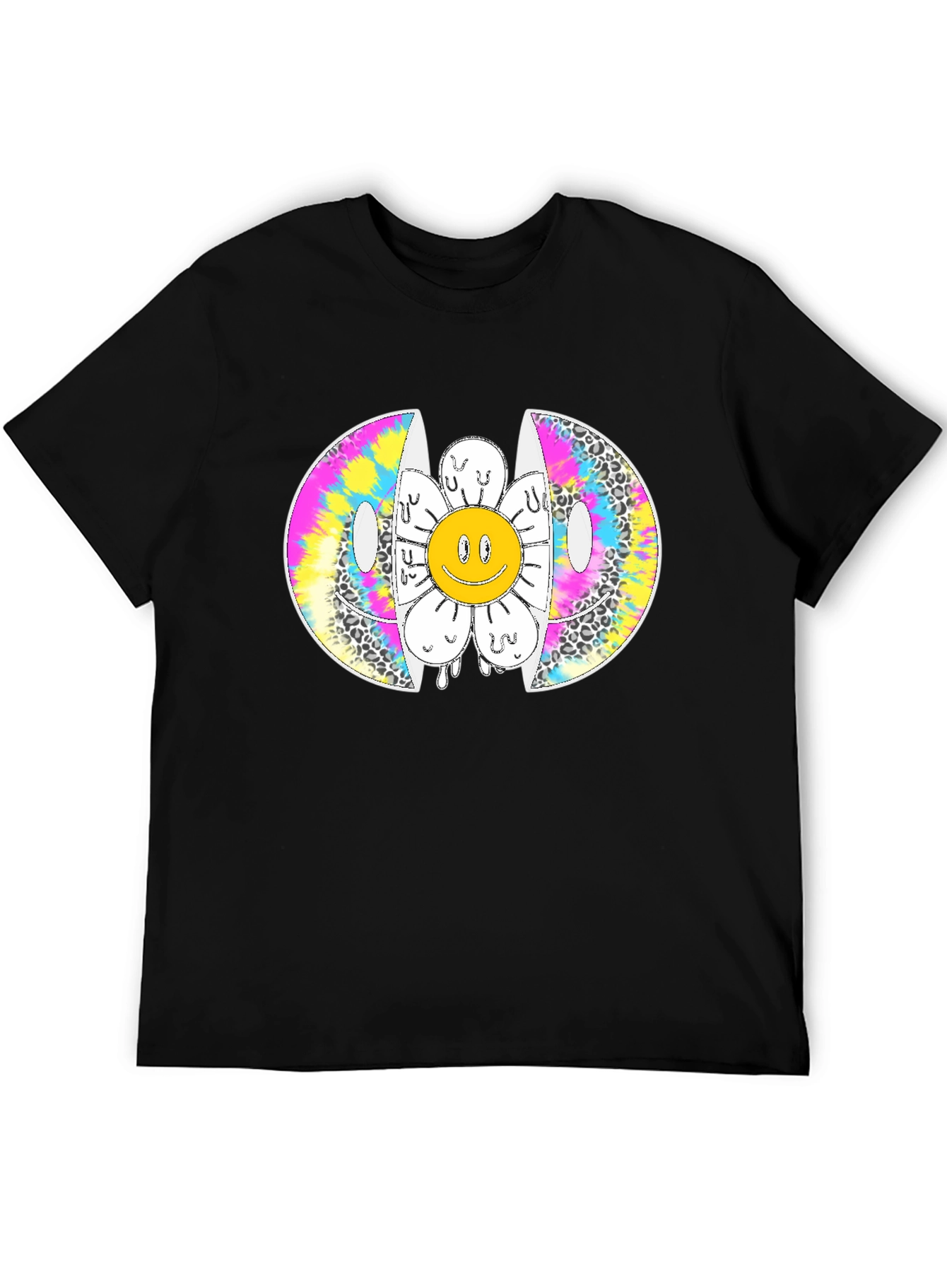 Melting Smiley Face Graphic Tee