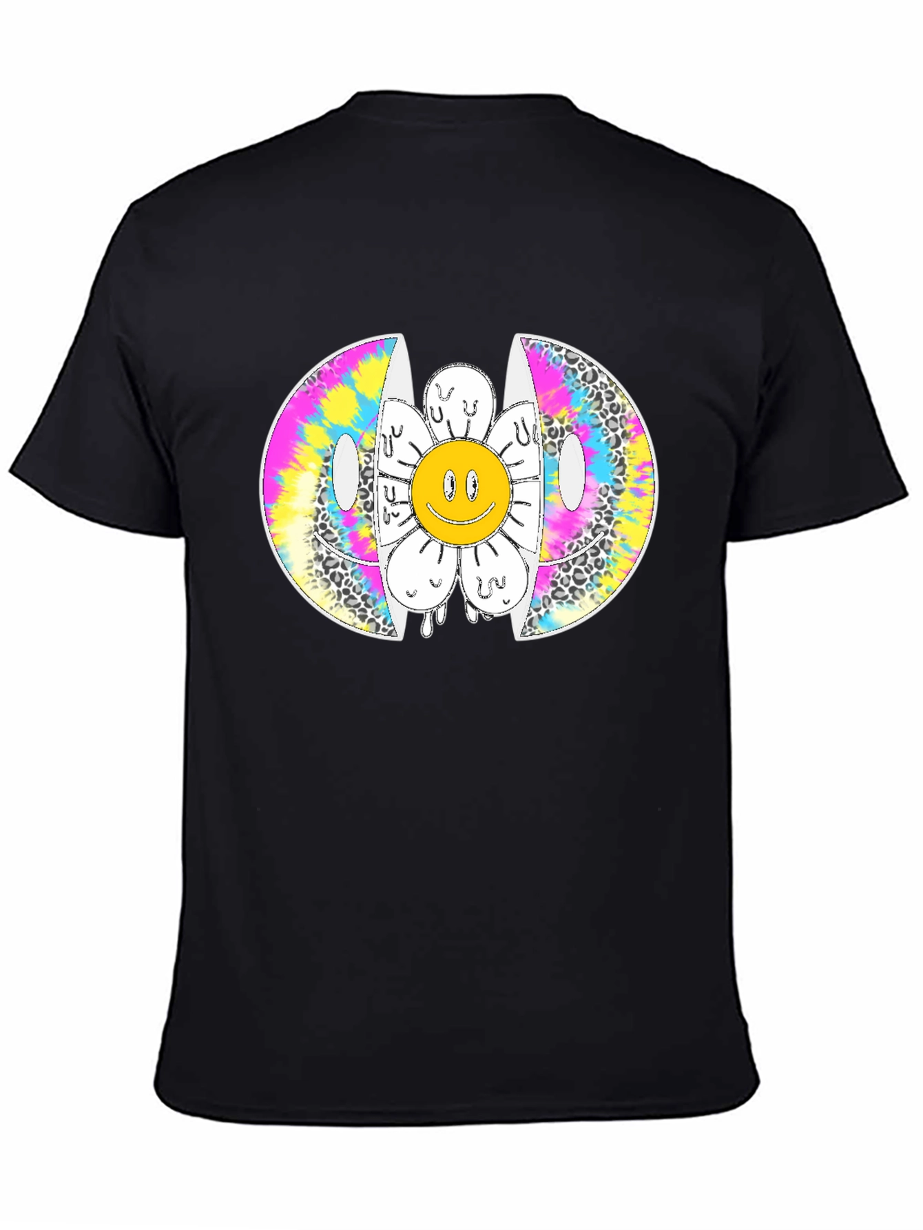 Melting Smiley Face Graphic Tee