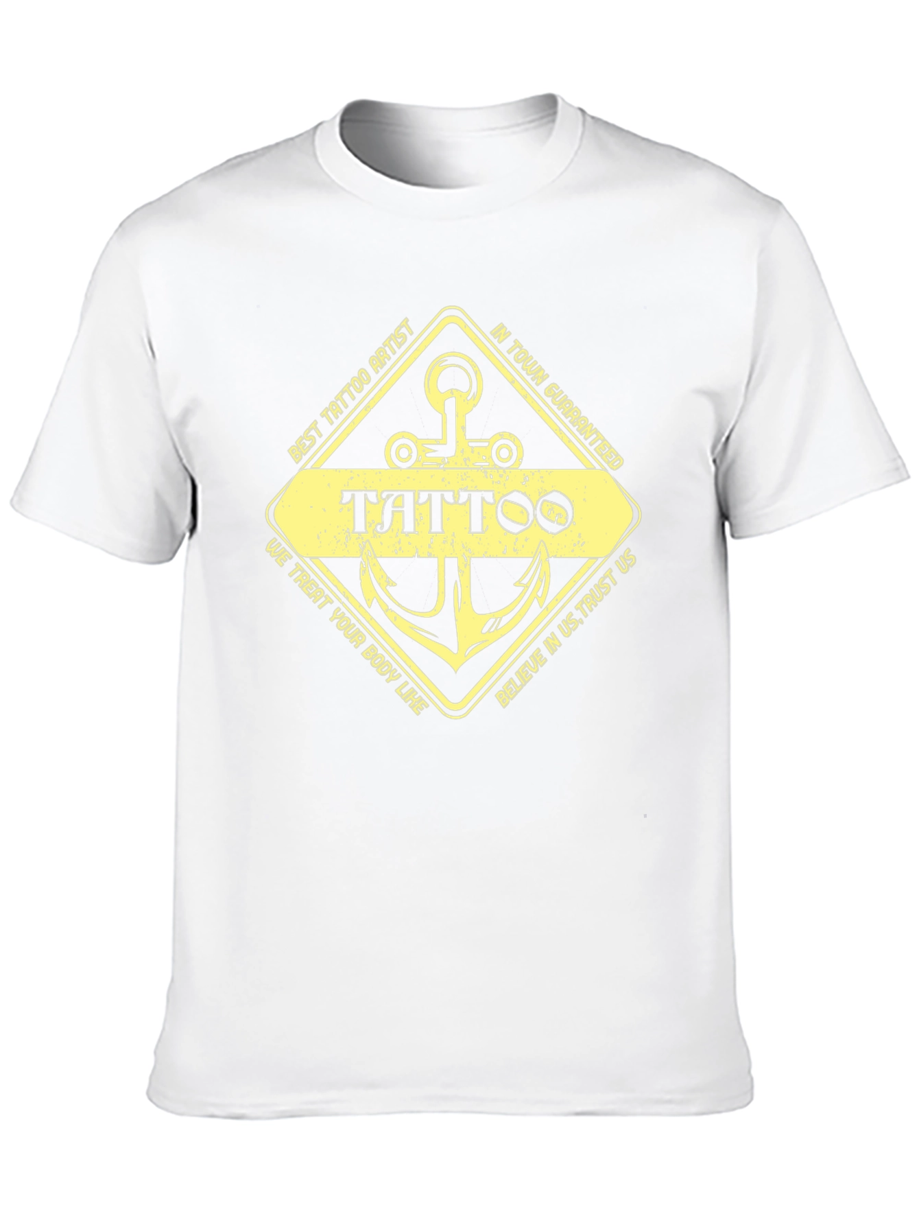 Tattoo Artist Graphic Tee - Black Cotton