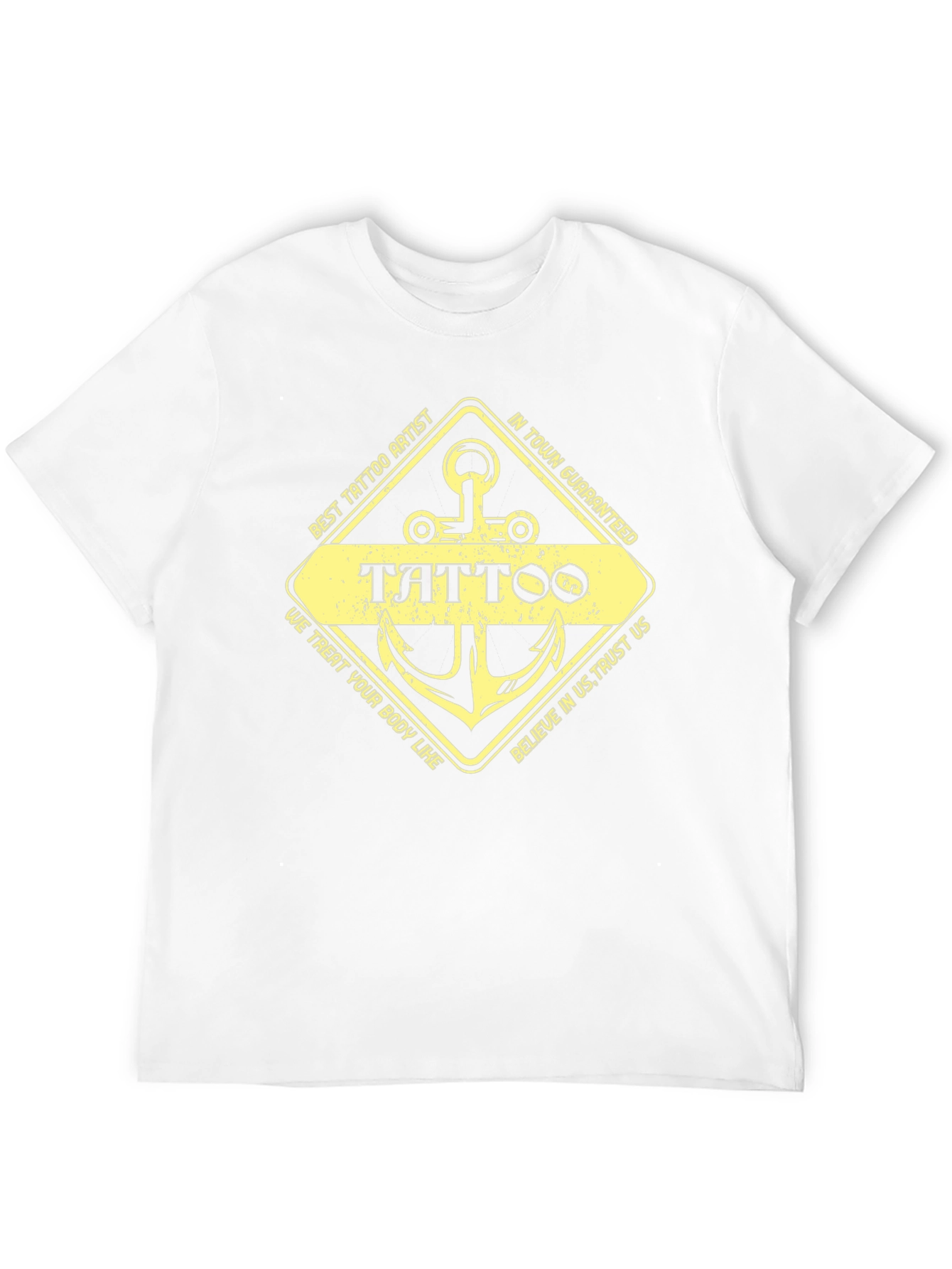 Tattoo Artist Graphic Tee - Black Cotton