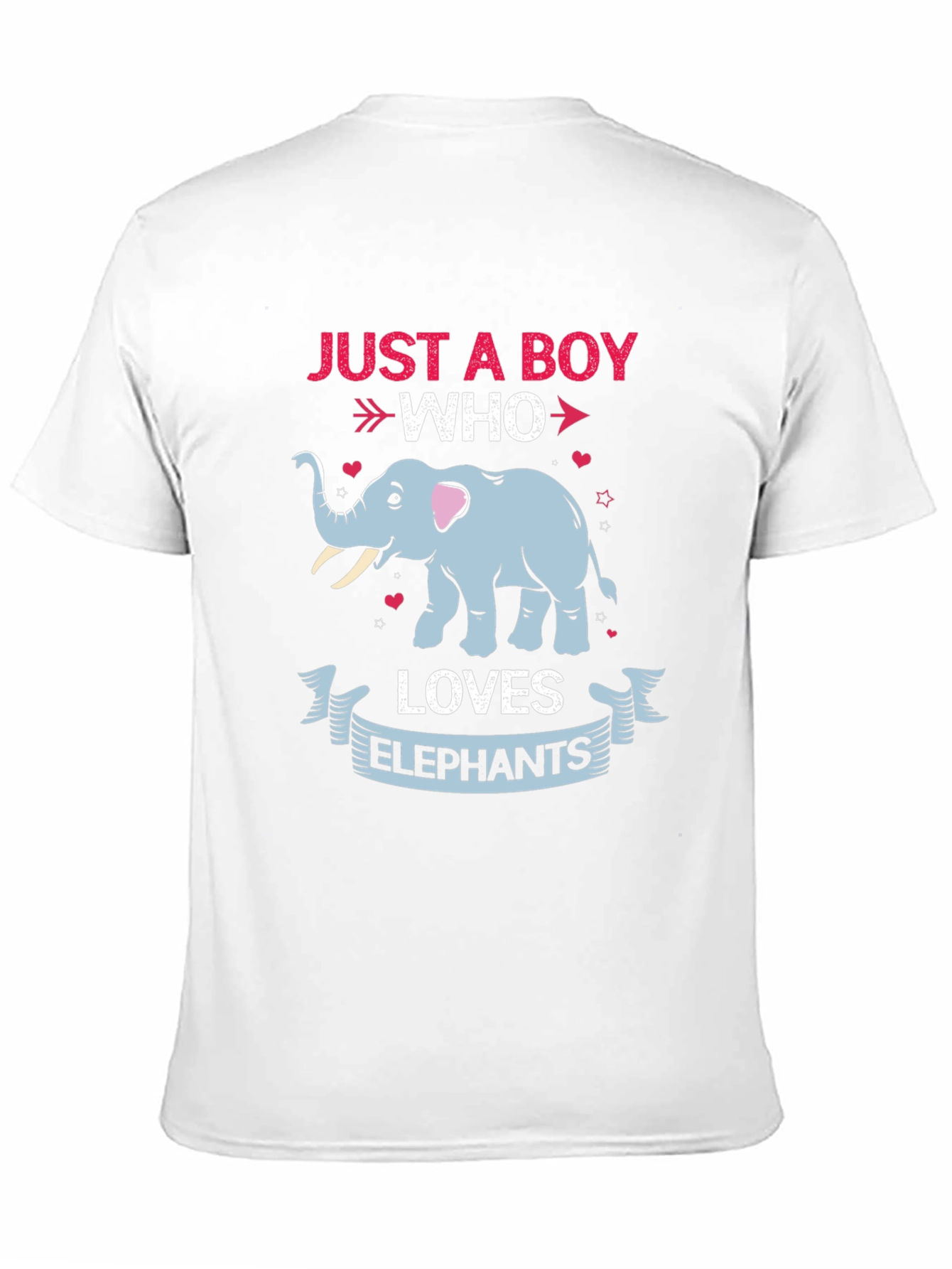 Just A Boy Who Loves Elephants T-Shirt