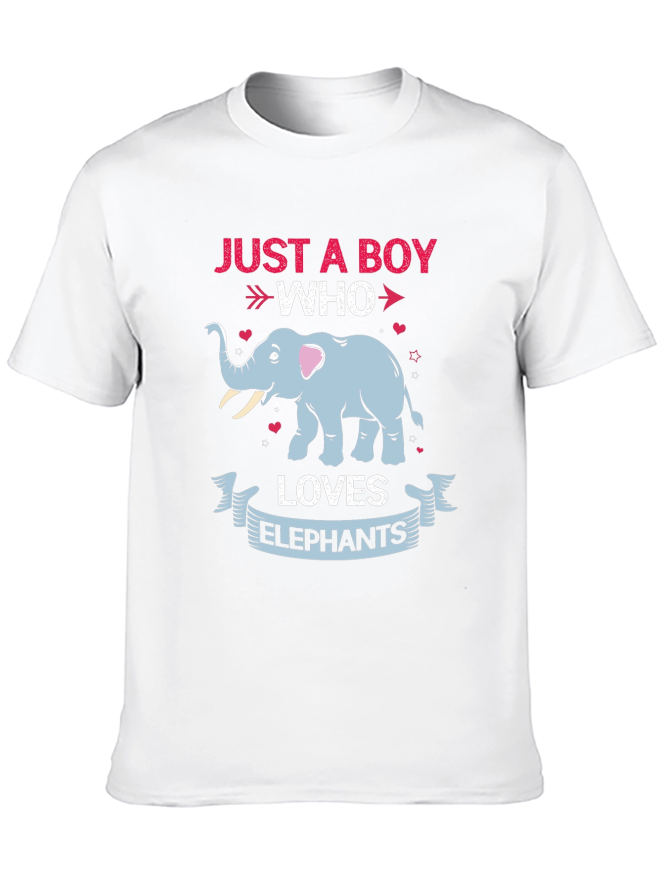Just A Boy Who Loves Elephants T-Shirt