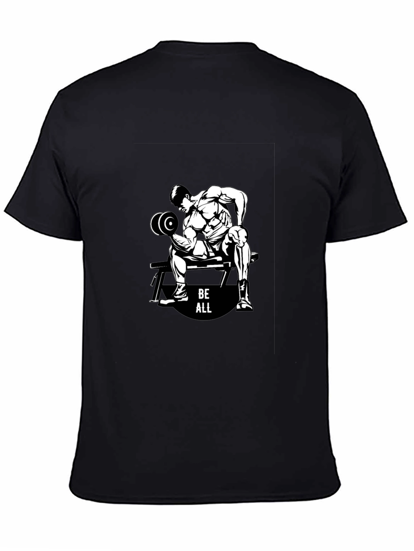 Be All Black Graphic T-Shirt