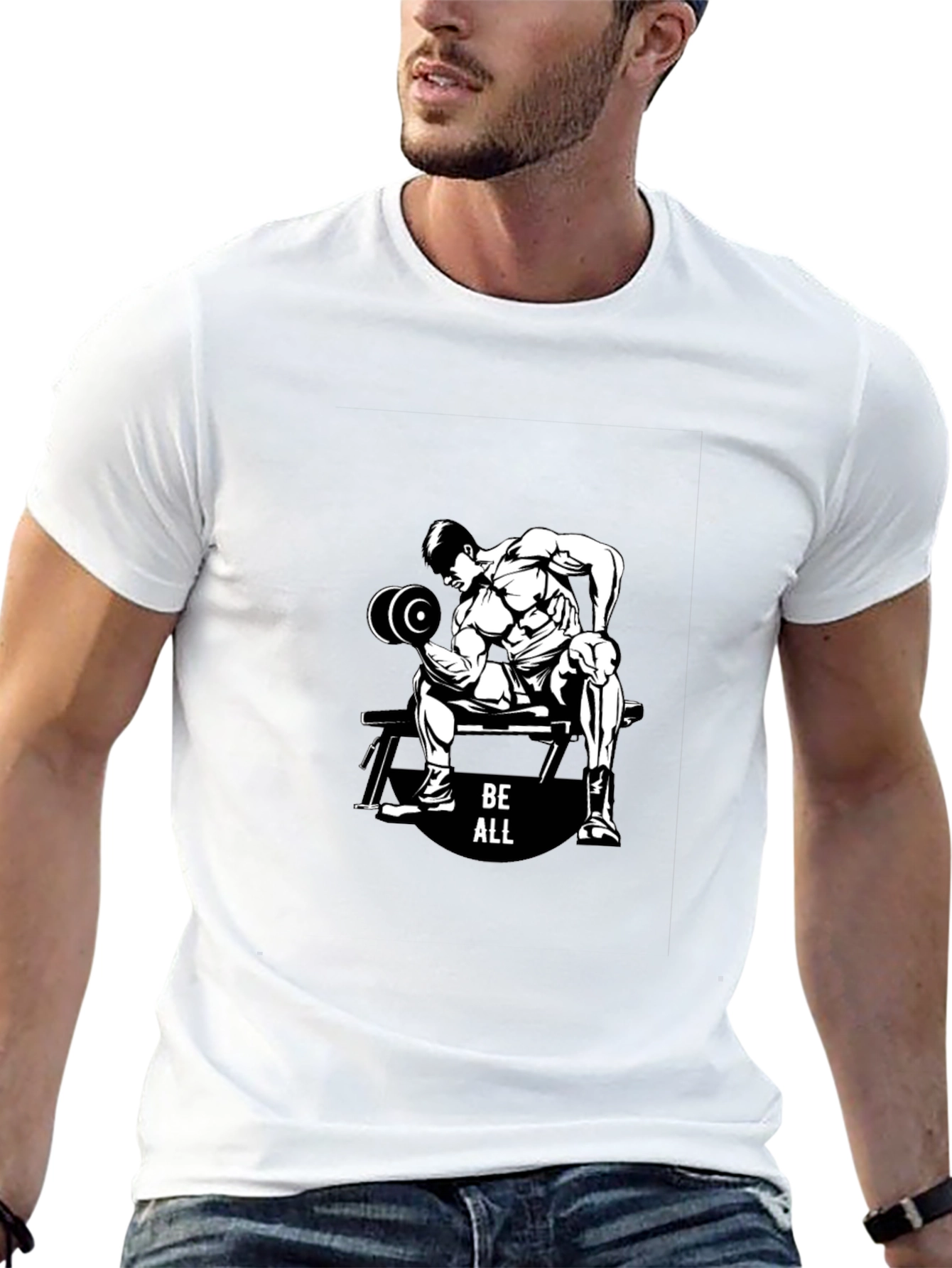 Be All Black Graphic T-Shirt