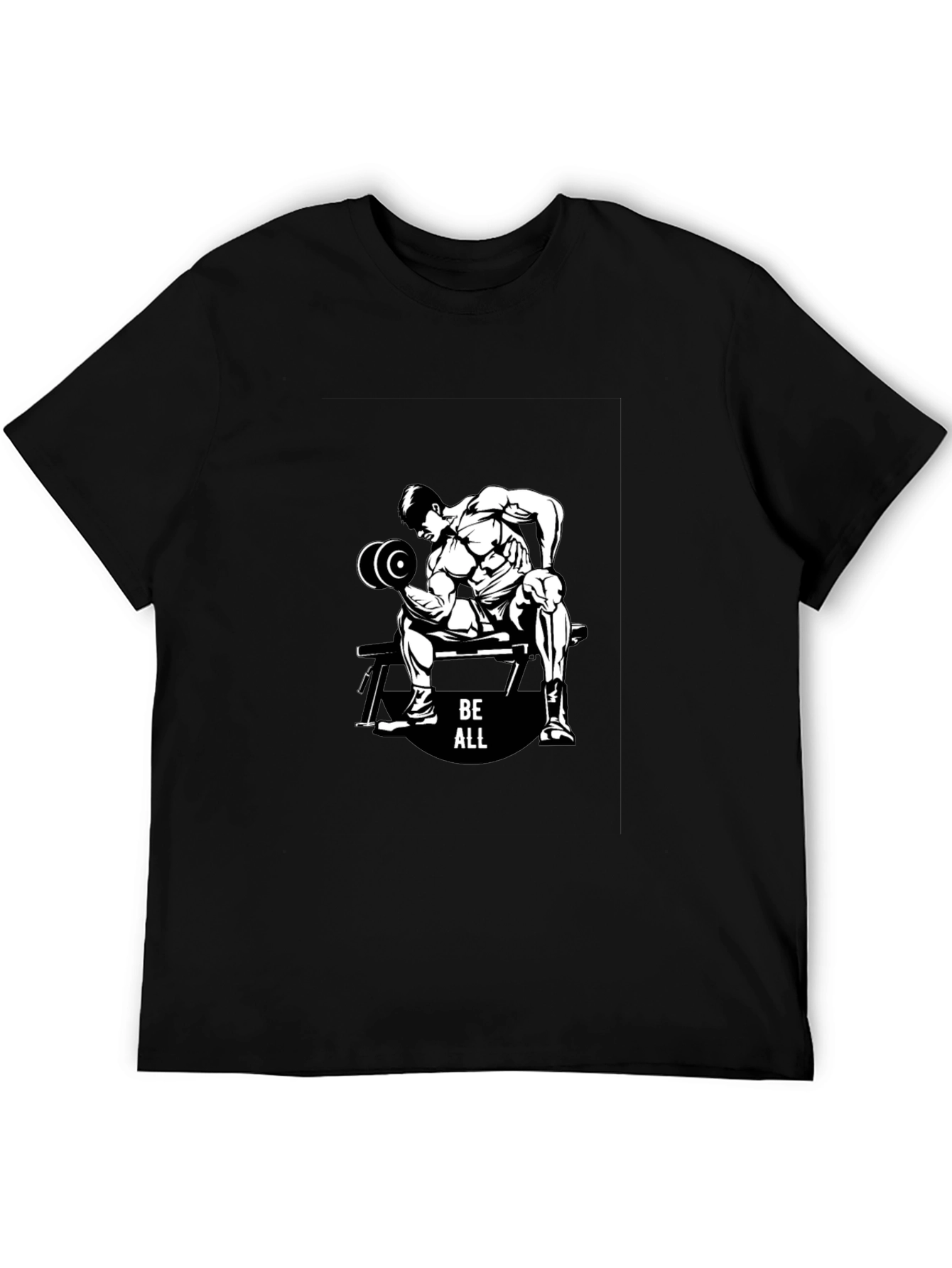 Be All Black Graphic T-Shirt