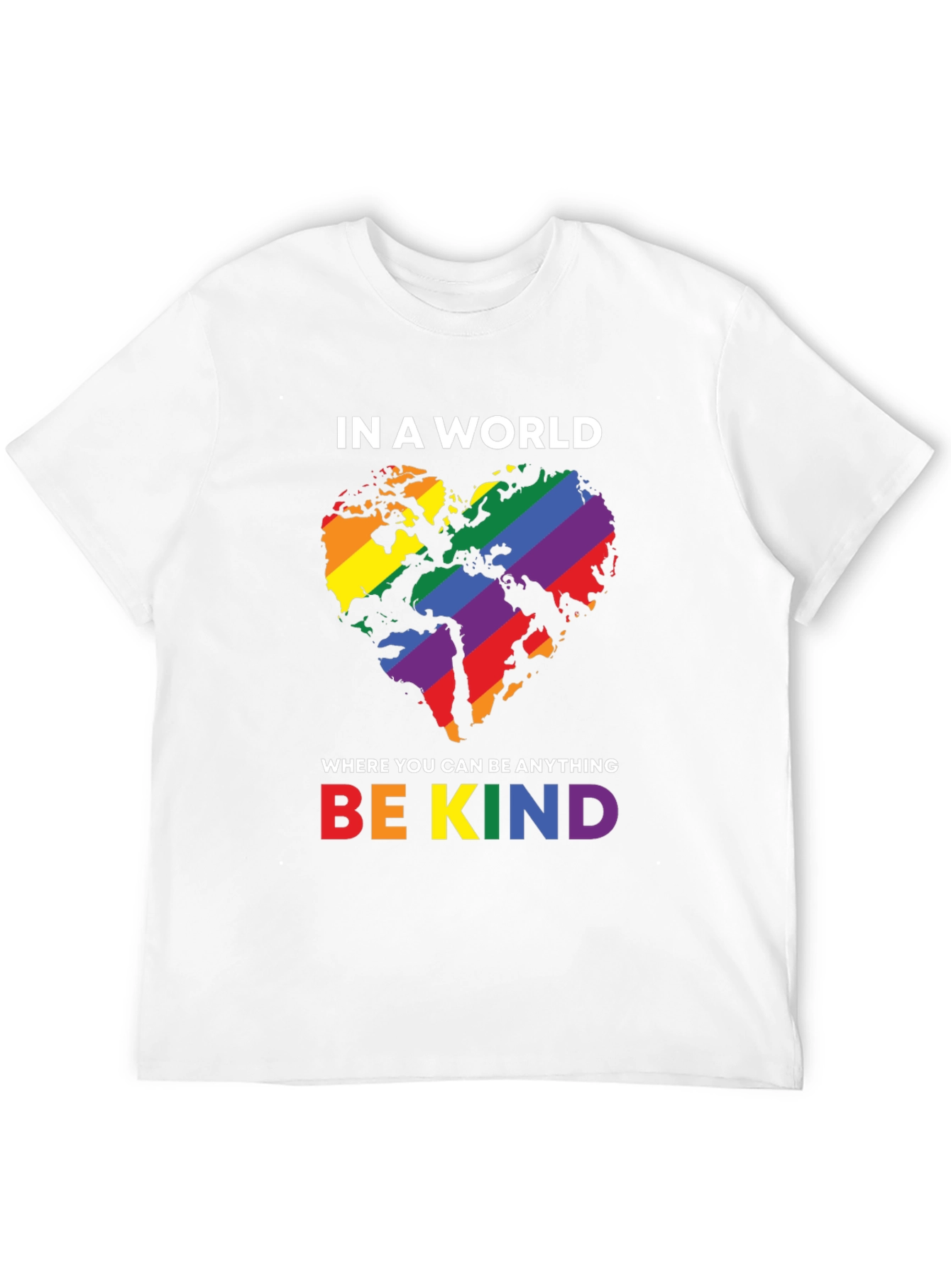 Be Kind LGBTQ Pride T-Shirt